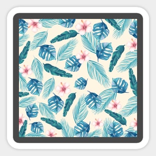 Hibiscus Flowers Sticker